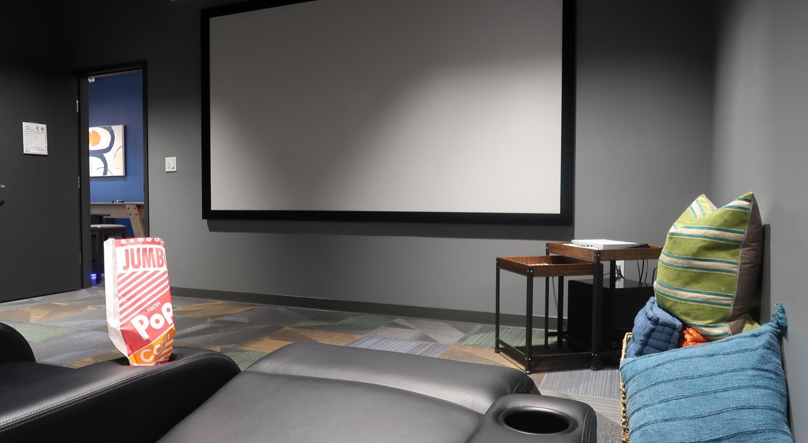 a movie theater room